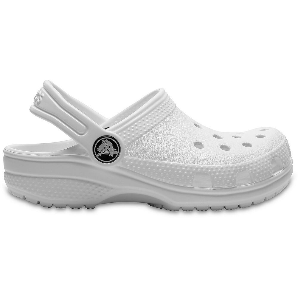 Crocs Classic Clog – White – Kids Size 3